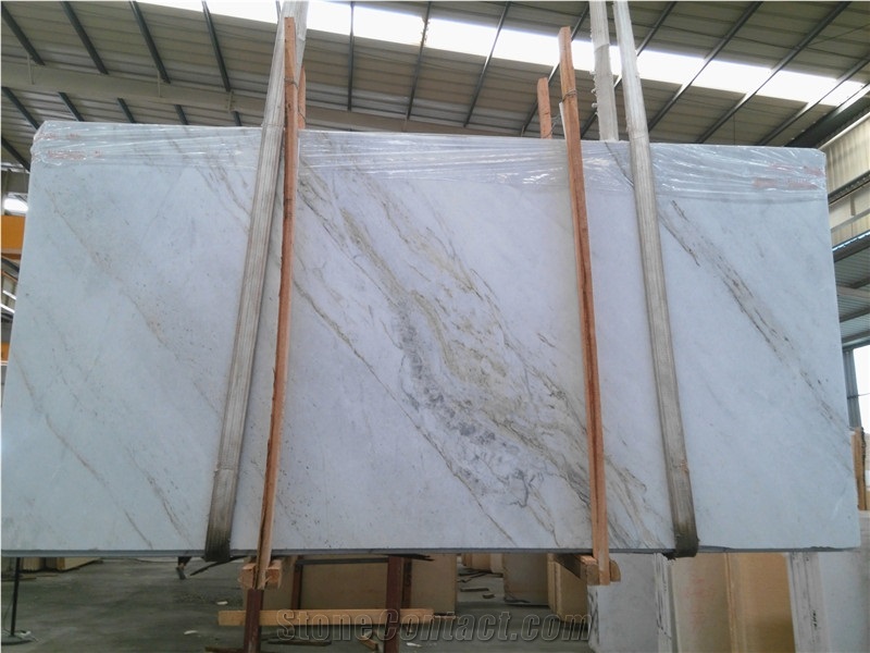 China Calacatta White Marble Vanity Tops