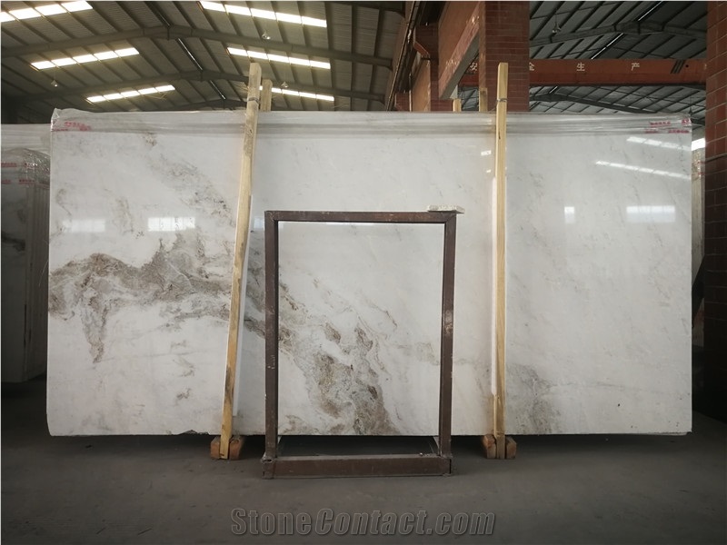 China Calacatta White Marble Vanity Tops