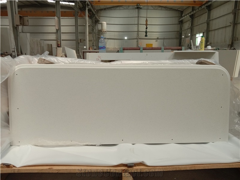 Customized Artificial Stone Quartz Bathroom Tops