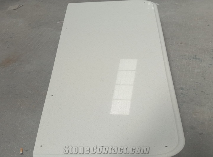 Customized Artificial Stone Quartz Bathroom Tops