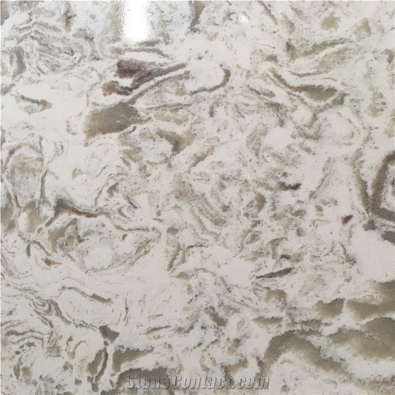 Good Stone Artificial Calacatta Quartz Slabs