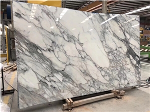 Green Arabescato Marble Vanity Countertop