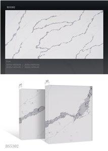 Home Decoration Artificial Quartz Slabs for Countertop