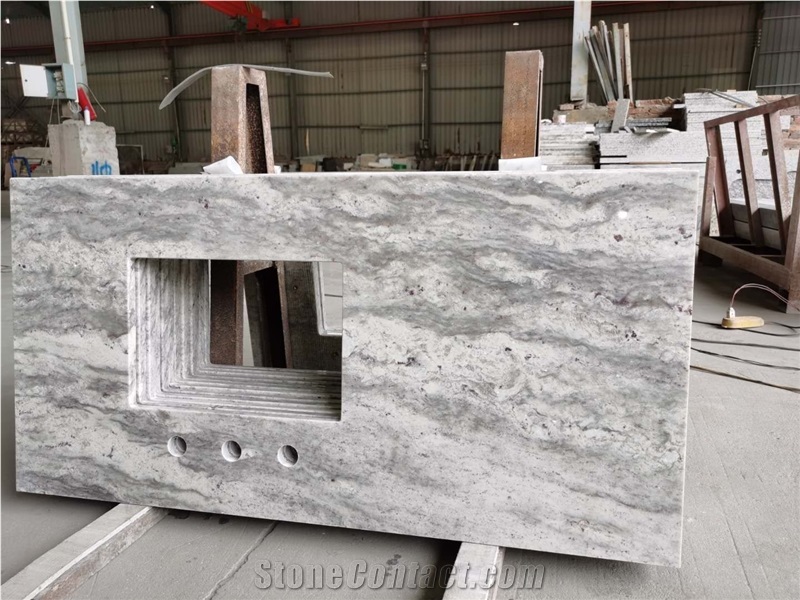 New River White Granite Price Kitchen Countertops
