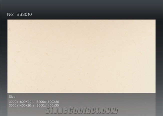 Zodiaq Beige Quartz Slabs Aritificial Stone Tiles