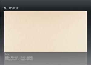 Zodiaq Beige Quartz Slabs Aritificial Stone Tiles