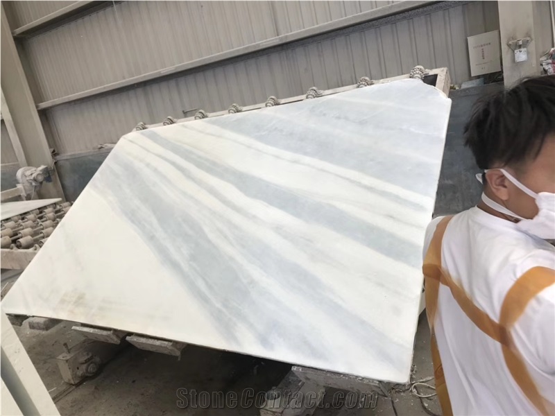 Brazil Calacatta Auzl Blue Lines Quartzite Slab