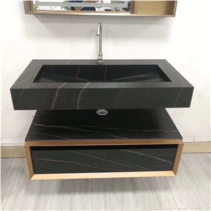 Sintered Stone,Lauren Black Elgant Bath Tops