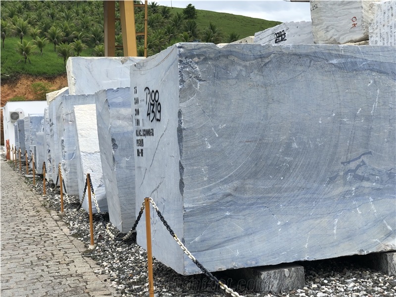 Royal Blue Macaubas Quartzite Blocks