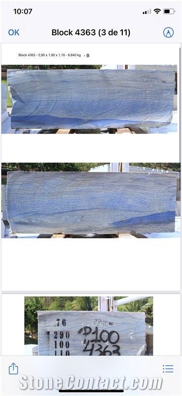 Royal Blue Macaubas Quartzite Blocks