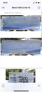 Royal Blue Macaubas Quartzite Blocks