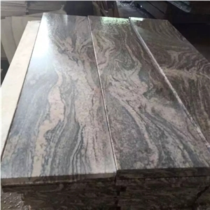 China Juparana Steps Granite Stairs Tiles