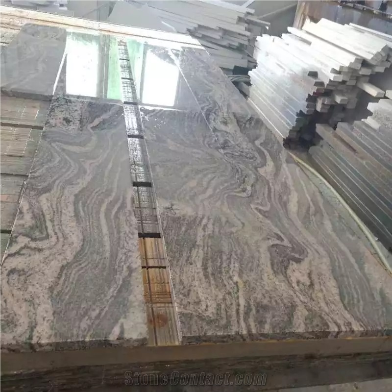 China Juparana Steps Granite Stairs Tiles