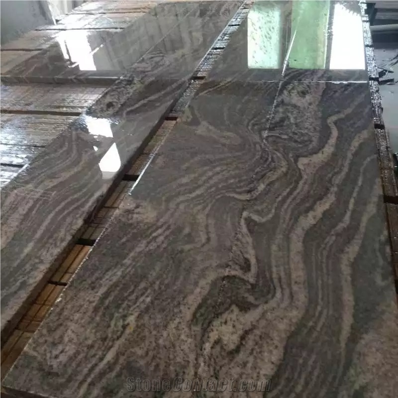 China Juparana Steps Granite Stairs Tiles