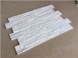 Natural Culture Stone White Quartzite Wall Cladding