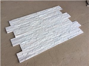 Natural Culture Stone White Quartzite Wall Cladding