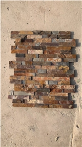 Rusty Slate Culture Stone for Wall Cladding
