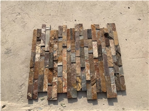 Rusty Slate Culture Stone for Wall Cladding