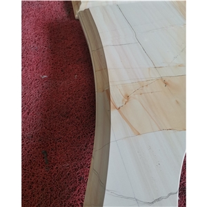 Teak Wood Marble Vanity Top