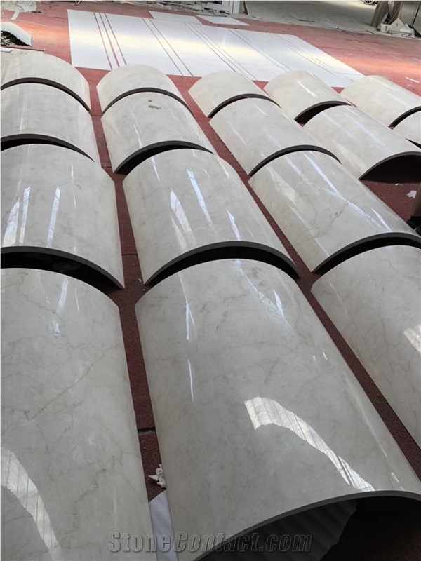 Victoria Beige Marble Column Parts