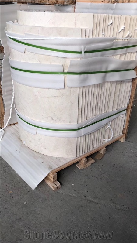 Victoria Beige Marble Column Parts