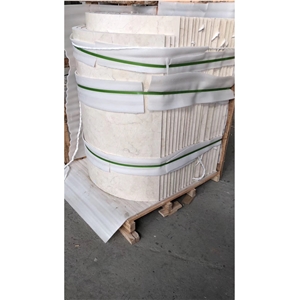 Victoria Beige Marble Column Parts