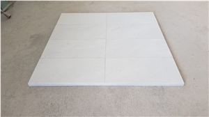 Sandblasted White Marble Tiles, Mugla White Marble Sandblasted White Marble Tiles, Mugla White Marble