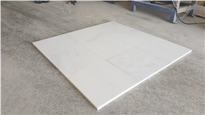 Sandblasted White Marble Tiles, Mugla White Marble