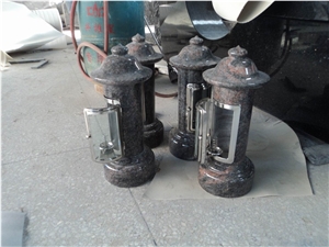 Granite Funeral Urns Lanterns for Europe Market