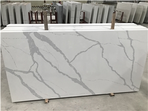 High Quality Calacatta Quartz Solid Surface Stone