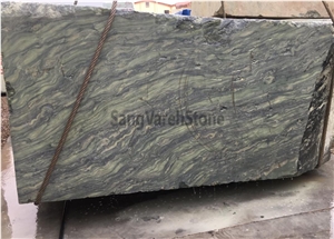 Picasso Green Granite Block