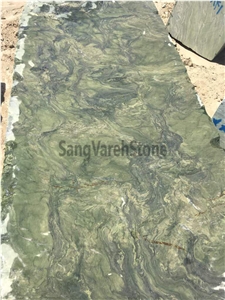 Picasso Green Granite Block