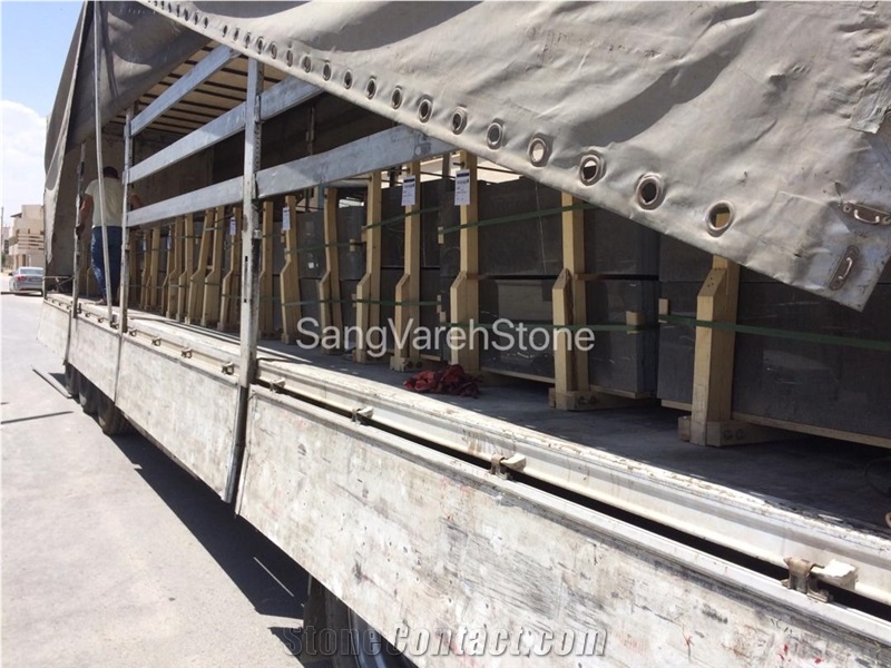 Pietra Grey Marble Stairs and Risers