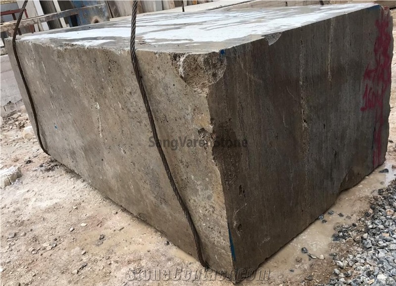 Titanium Travertine Blocks