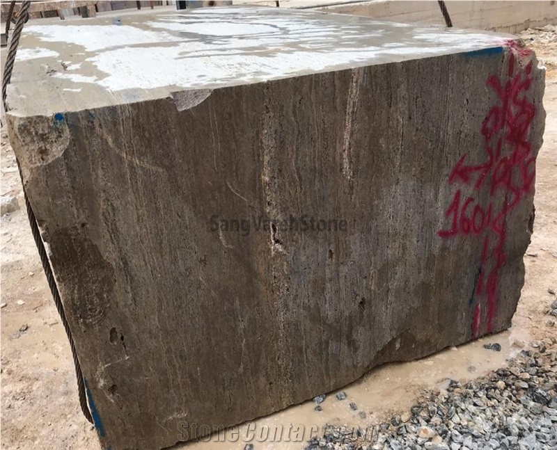Titanium Travertine Blocks