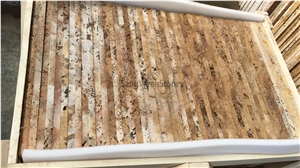 Yellow Travertine Tiles, Slabs