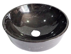 Stone Basin - Black Marble - Bst28