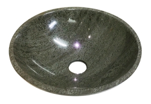 Stone Basin - Green Marble - Bst24 Stone Basin - Green Marble - Bst24