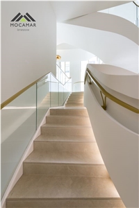 Creme De Mos Limestone Tiles