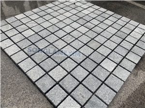 Chipped Mosaic - Sanded Grey Marble