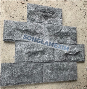 Grey Crystal Mushroom Face Wall Cladding
