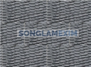 Grey Marble Combed Chiseled Wall Panel