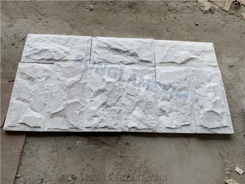 Milky Marble Mushroom Wall Cladding Tiles