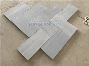 Straight Stripe Grey Pavers