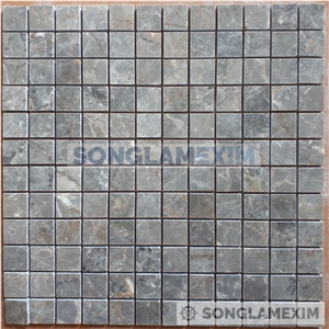 Vietnam Multicolor Marble Polished Square Mosaics