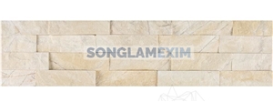 Yellow Marble Glued Wall Cladding Panel