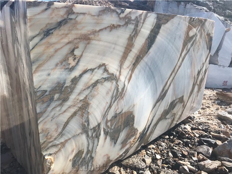 Bianca Foresta Marble Blocks