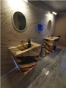 Bianca Foresta Marble Blocks