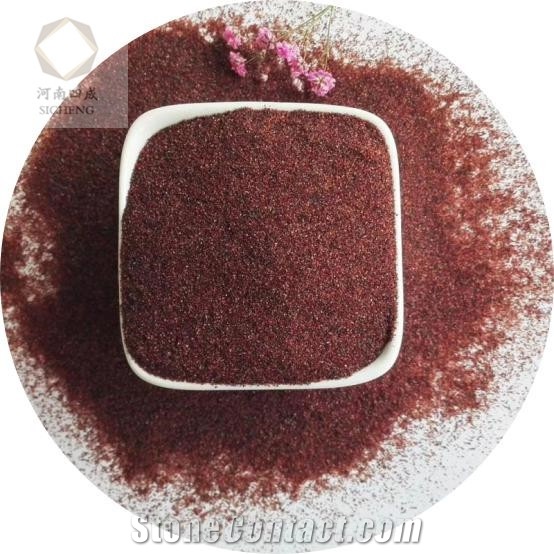 Red Garnet Sand Blasting Red Garnet Abrasive Garnet