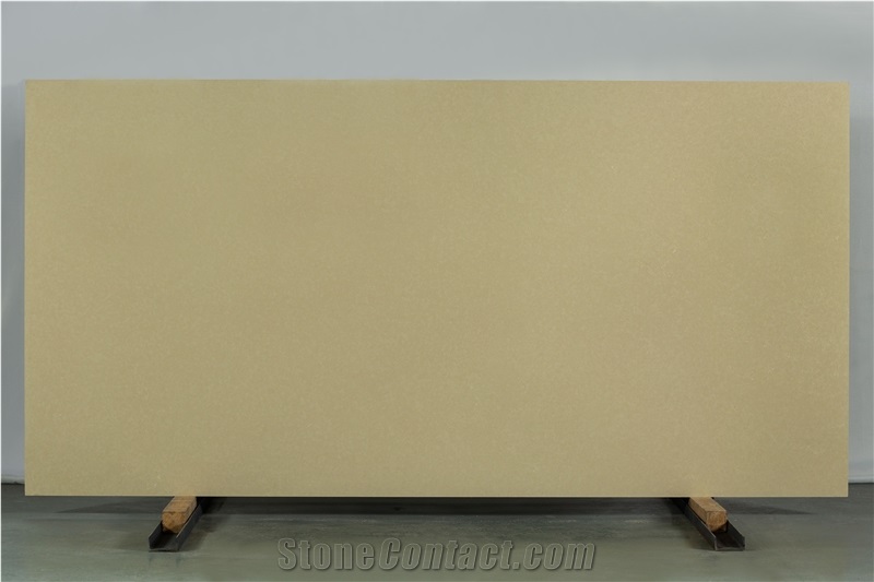Beige Textured Quartz Slabs
